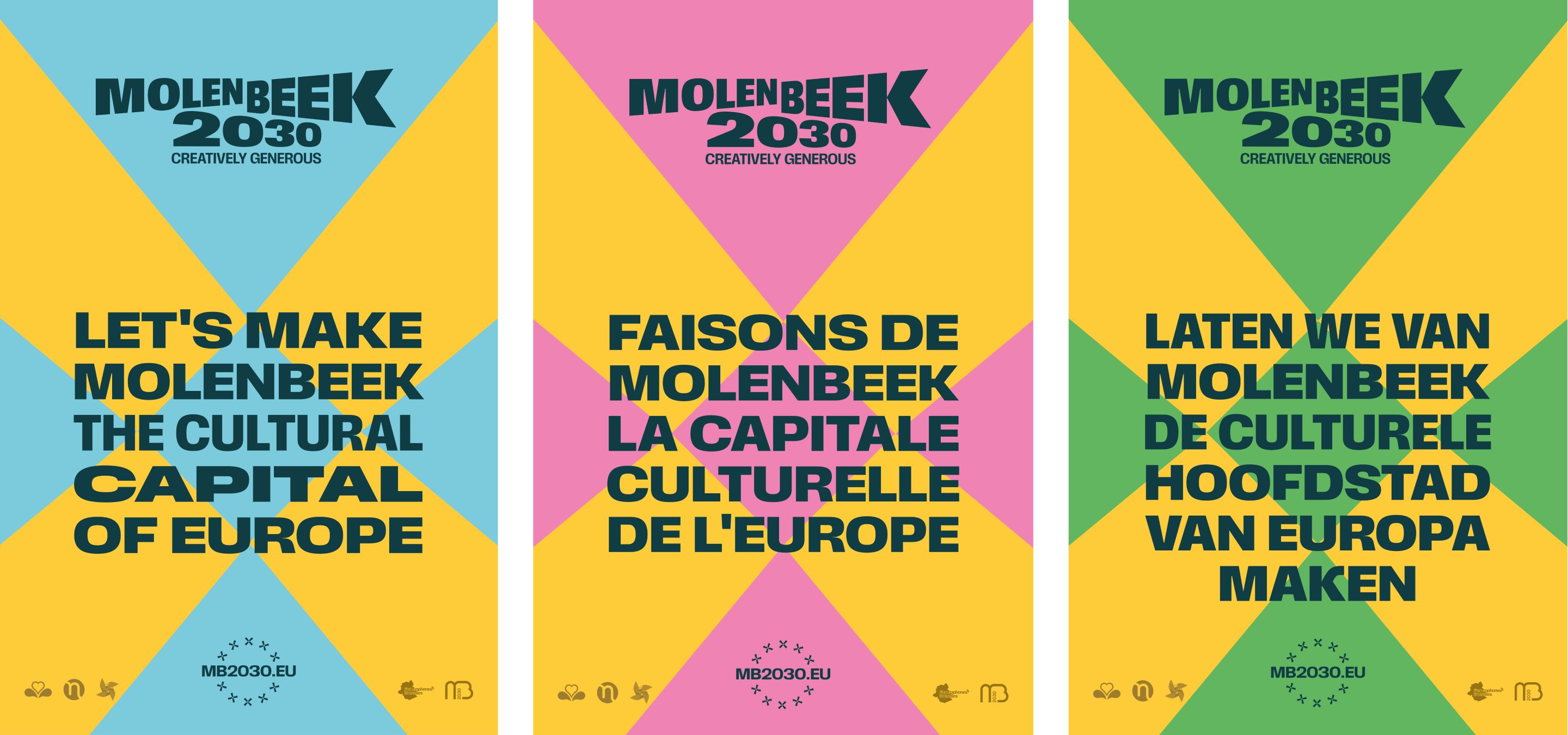 Grid of molenbeek website